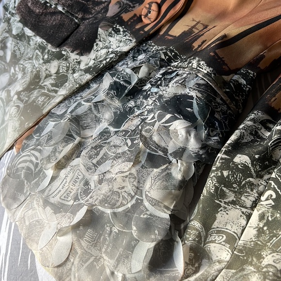 Vanessa G silk environmental statement blazer Jacket - Picture 15 of 16